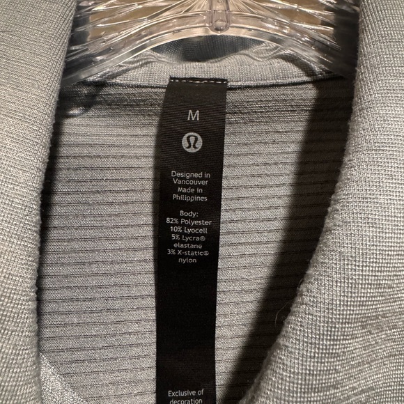 lululemon athletica Men's Slate Polo Shirt - Picture 2 of 3